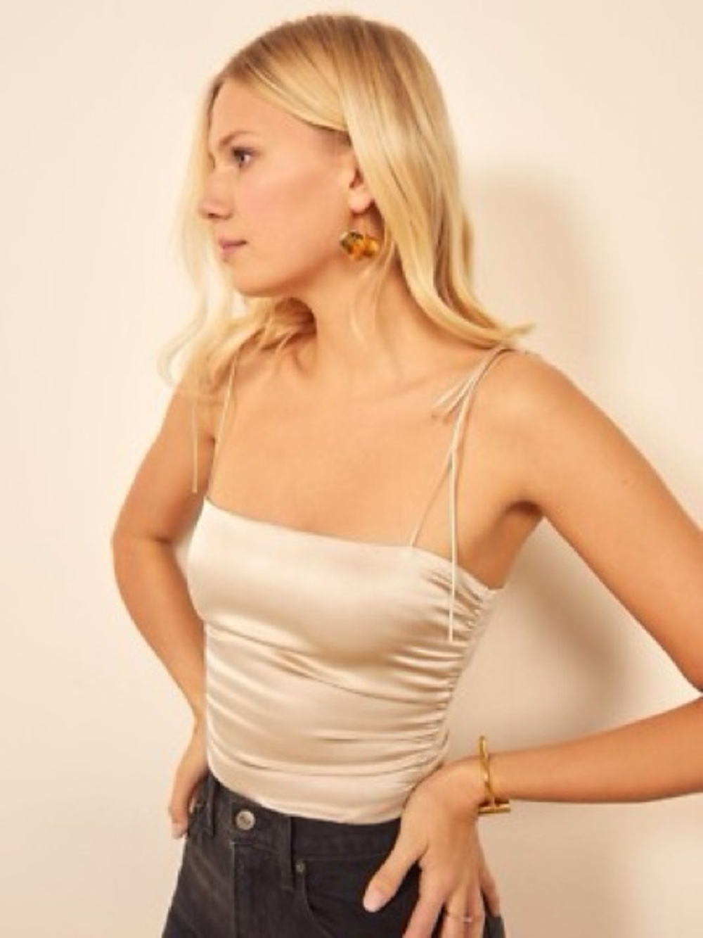 Lucrezia Silk Top Reformation